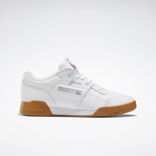 Reebok trainer shoes white and red Clearance