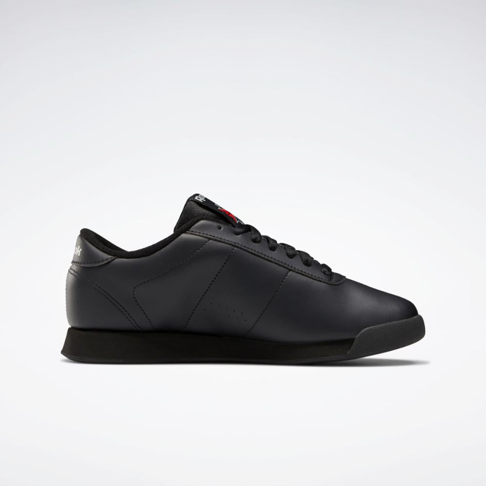 Leather Shoes Reebok Princess Black Outfit Reebok Footwear Women