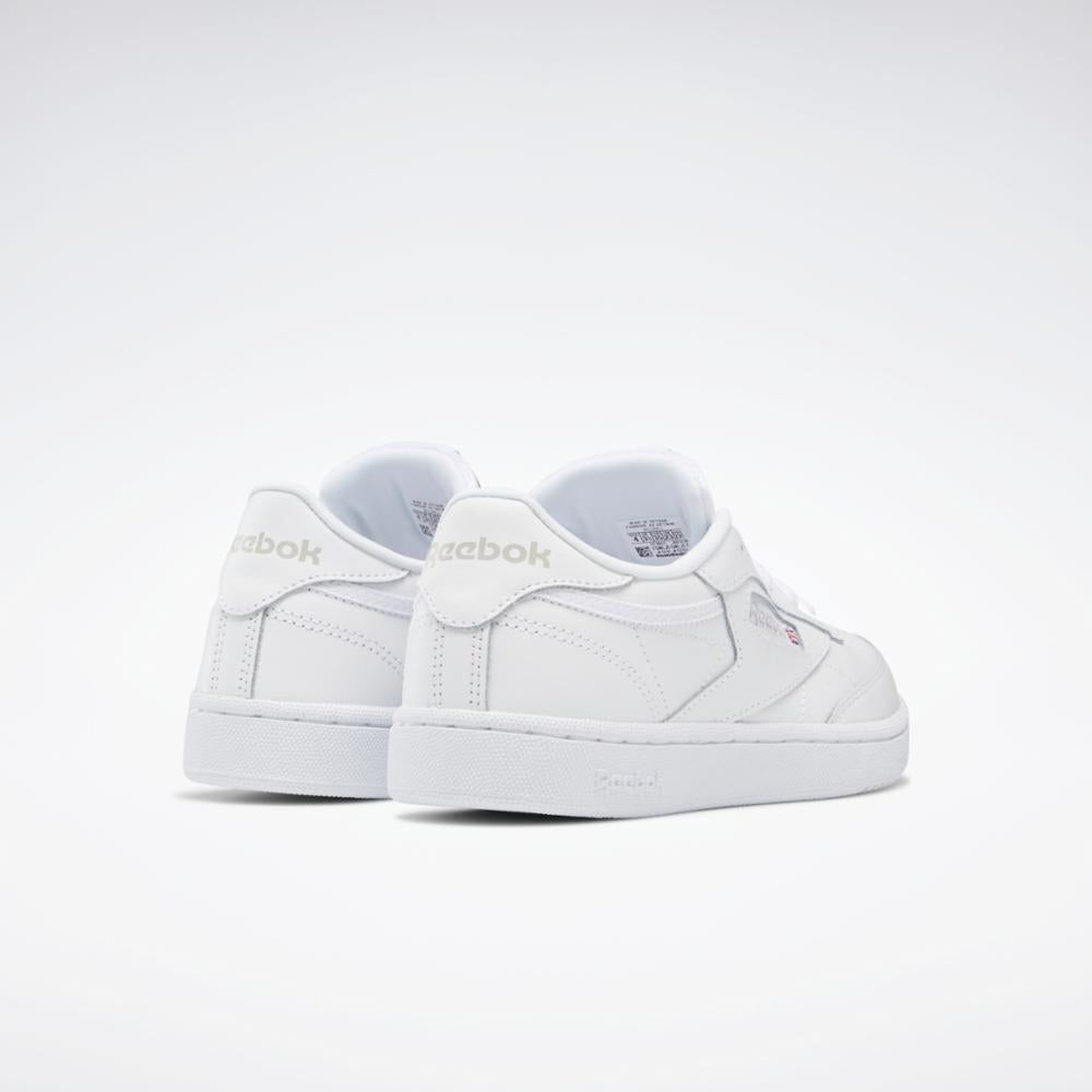 Reebok Footwear Kids Club C Junior Blanc/Gris cendré