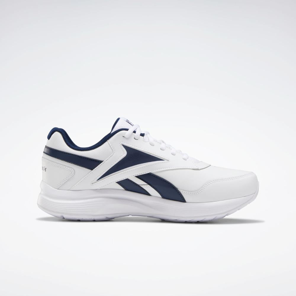 Reebok white hot sale walking shoes