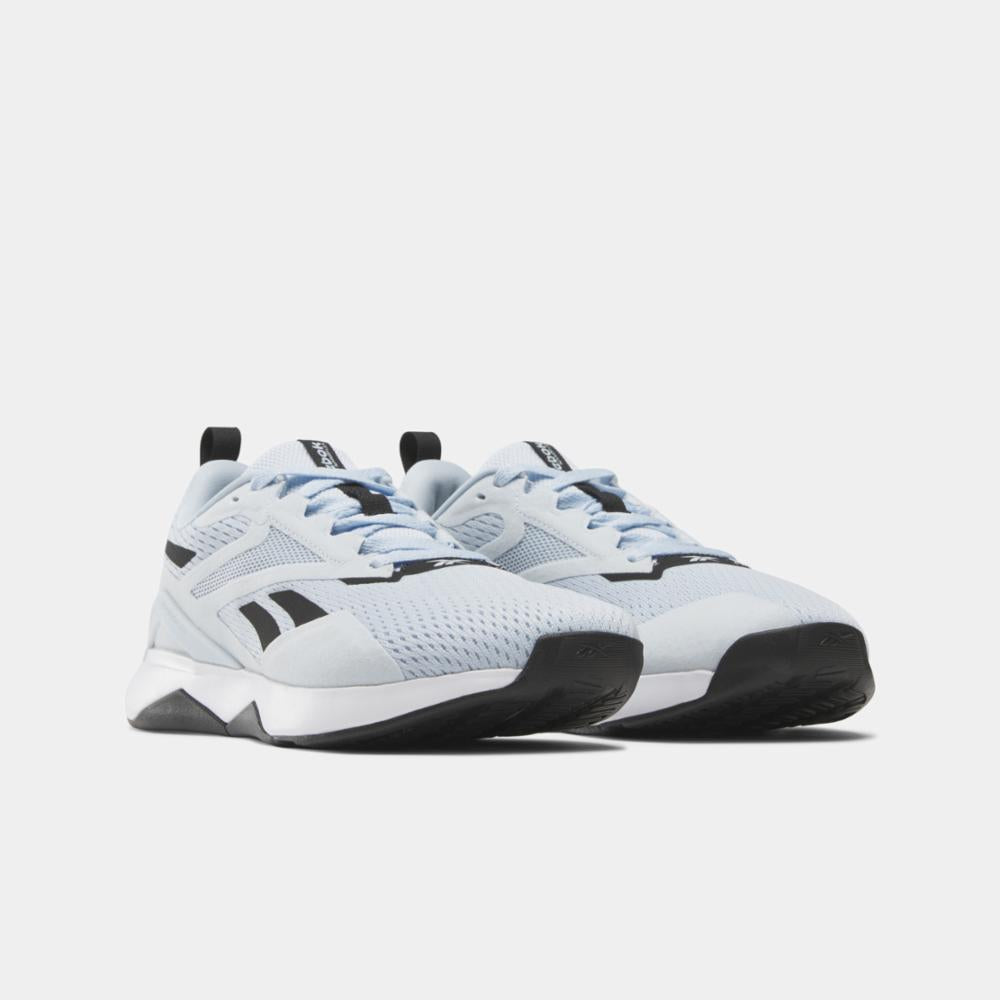 Reebok trainers best sale womens blue