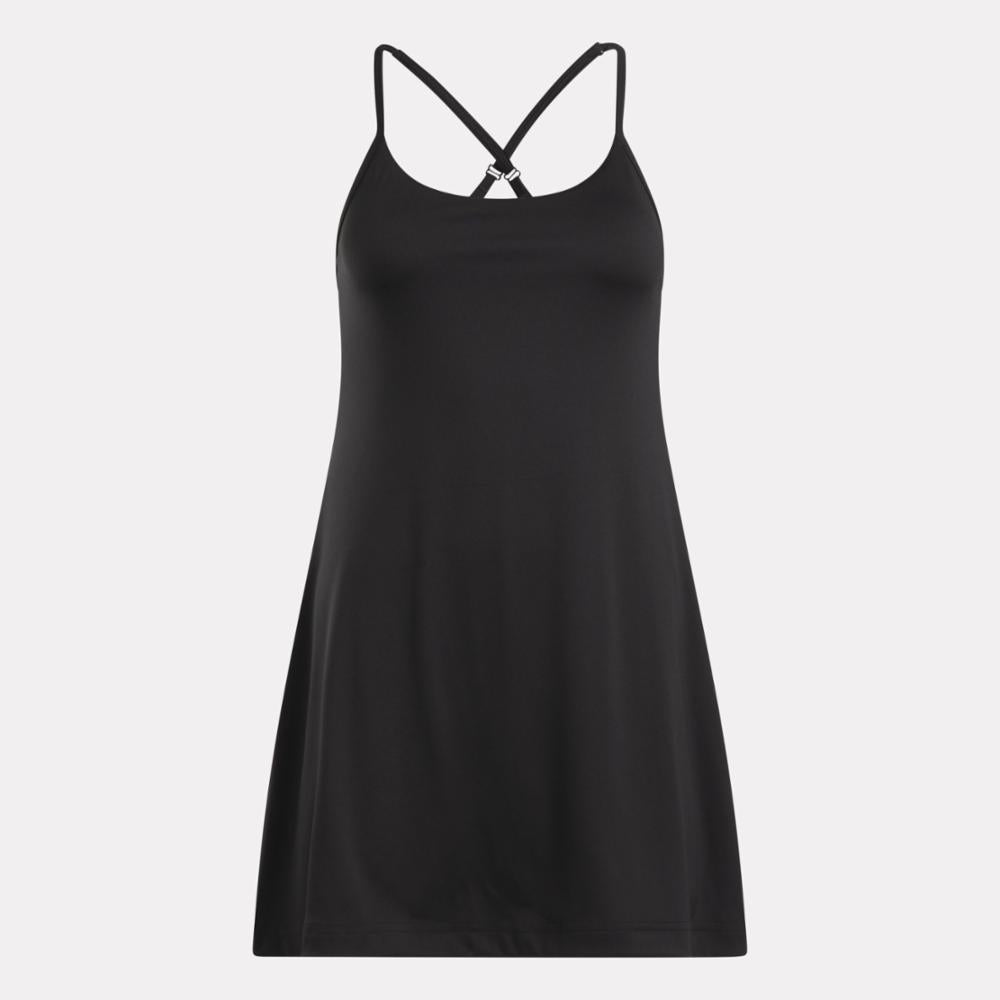 Reebok Apparel Women Lux Strappy Dress BLACK