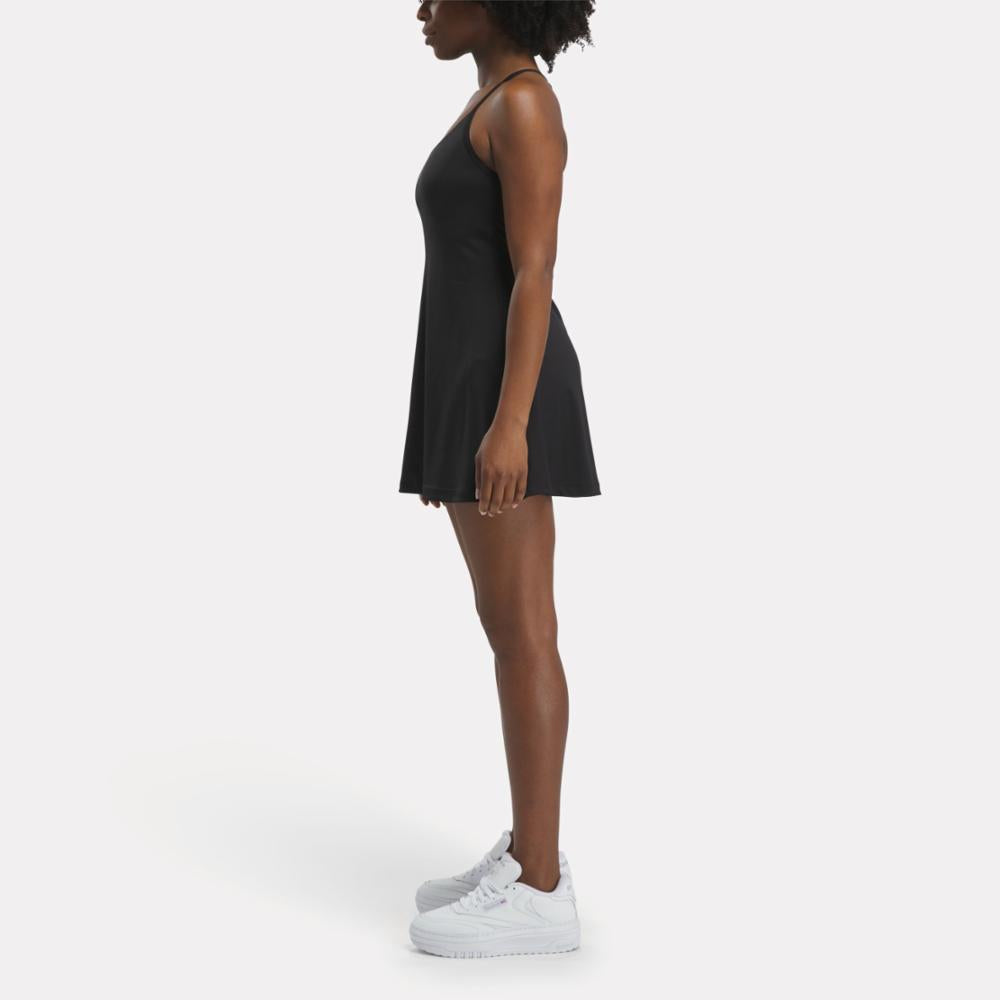 Reebok Apparel Women Reebok Classics Slim Cotton Dress BLACK – Reebok Canada