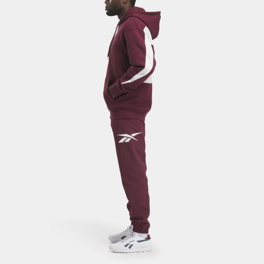 Reebok Apparel Men Classics Brand Proud Hoodie CLASSIC MAROON F23