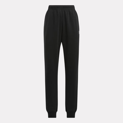 Reebok Apparel Women Classics Archive Essentials Fit French Terry Pants BLACK