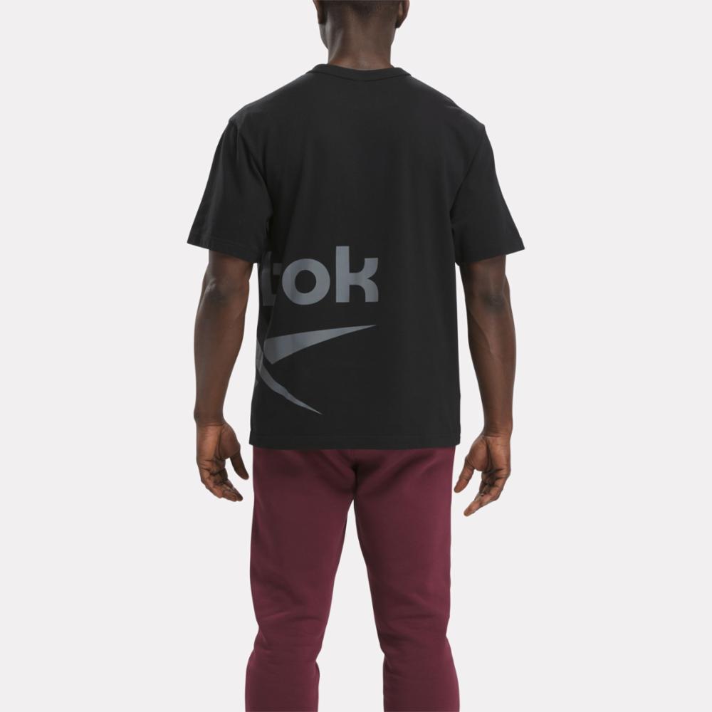 Reebok Apparel Men Reebok Graphic Series Vector T-Shirt Black