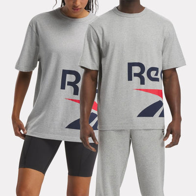 Reebok Apparel Men Graphic Series Side Vector T-Shirt MGREYH
