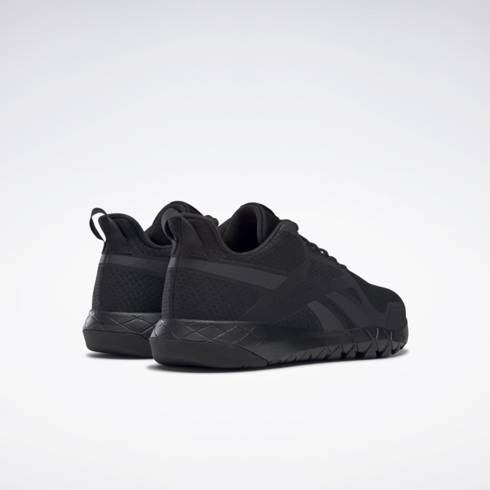 Reebok Footwear Men Flexagon Force 3 Wide 4E Training Shoes BLACK