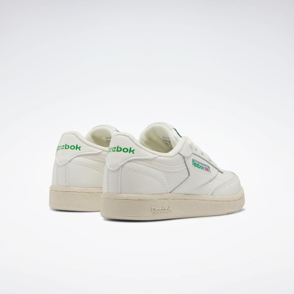 Reebok club c chalk hot sale green