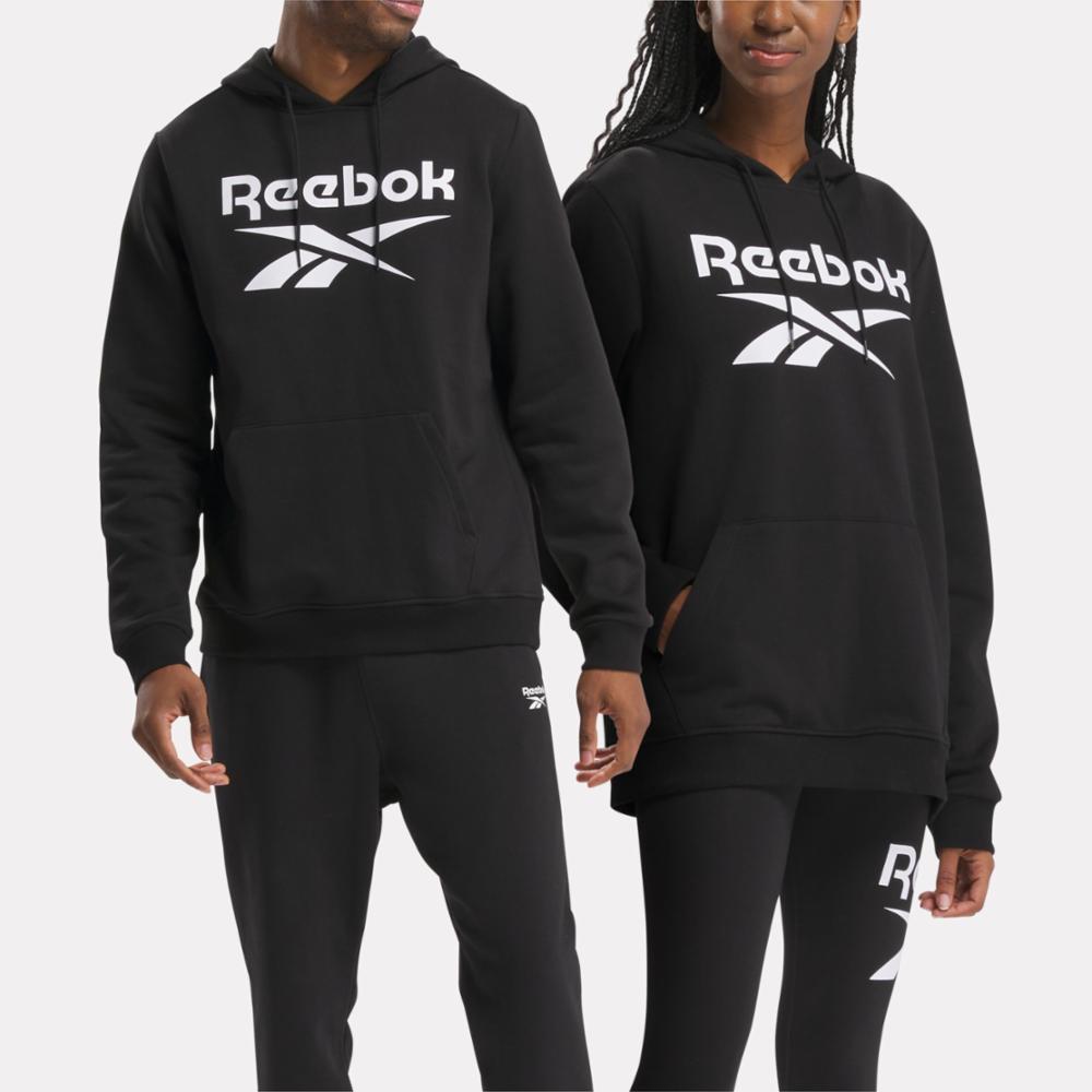 Reebok men's store cotton fleece hoodie