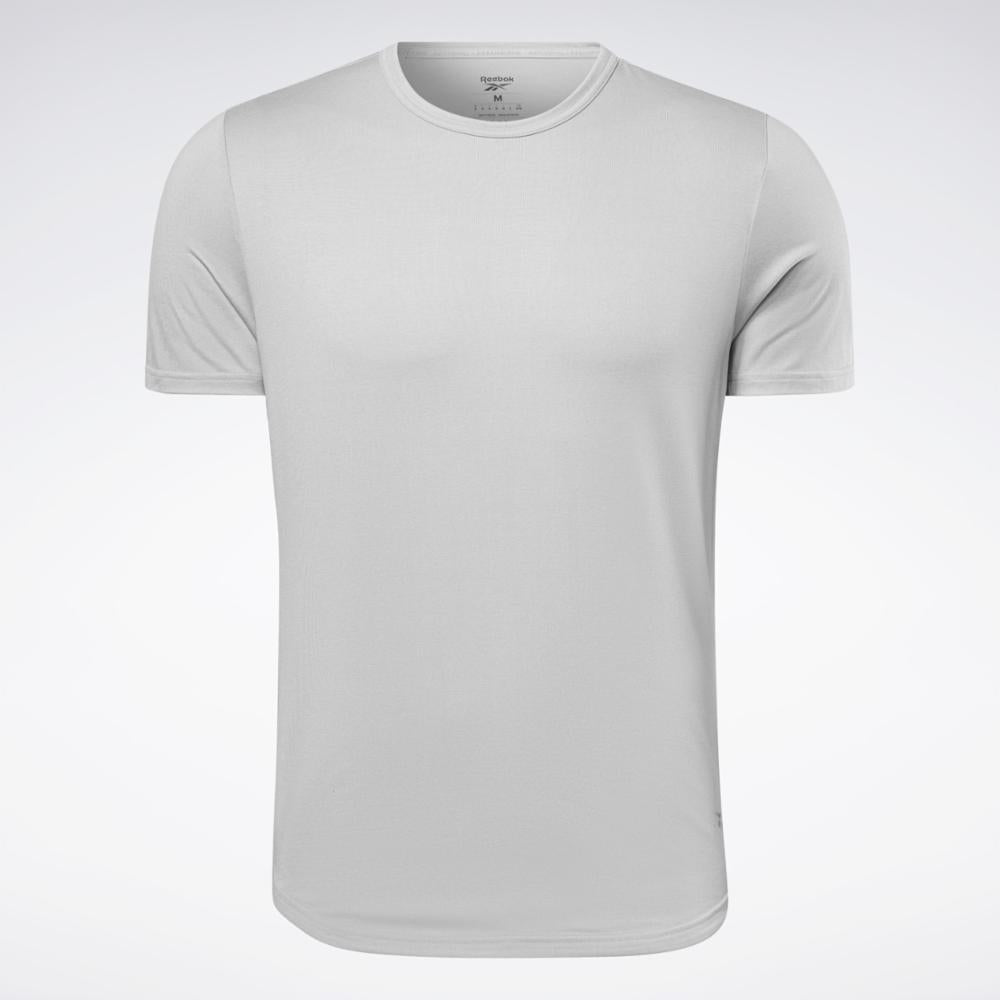Reebok Apparel Men ACTIVCHILL+DREAMBLEND T-Shirt PURE GREY 3