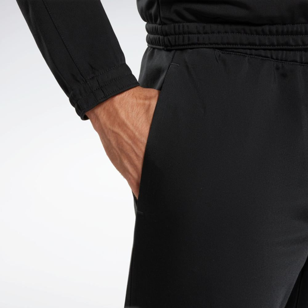 Reebok Apparel Men Reebok Identity Vector Knit Track Pants NIGHT BLACK –  Reebok Canada