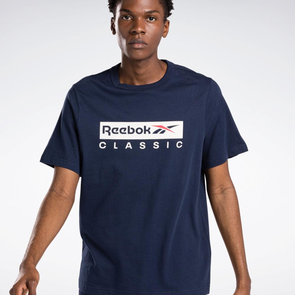 Reebok Apparel Men Graphic Series Reebok Classic T-shirt VECNAV