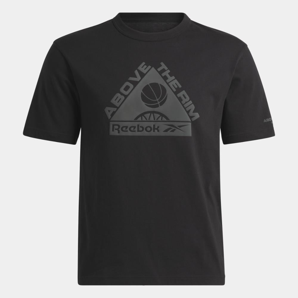 Reebok Apparel Homme Basketball Above the Rim Graphic T-Shirt BLACK