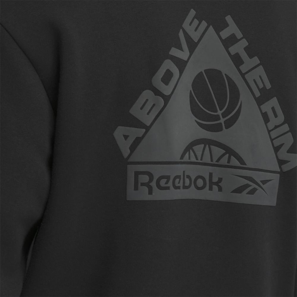 Reebok Apparel Men Basketball Above the Rim Hoodie BLACK