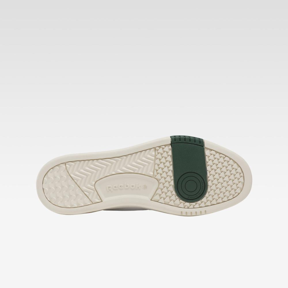 Reebok Footwear Men LT Court Shoes WHITE/CHALK/DRKGRN