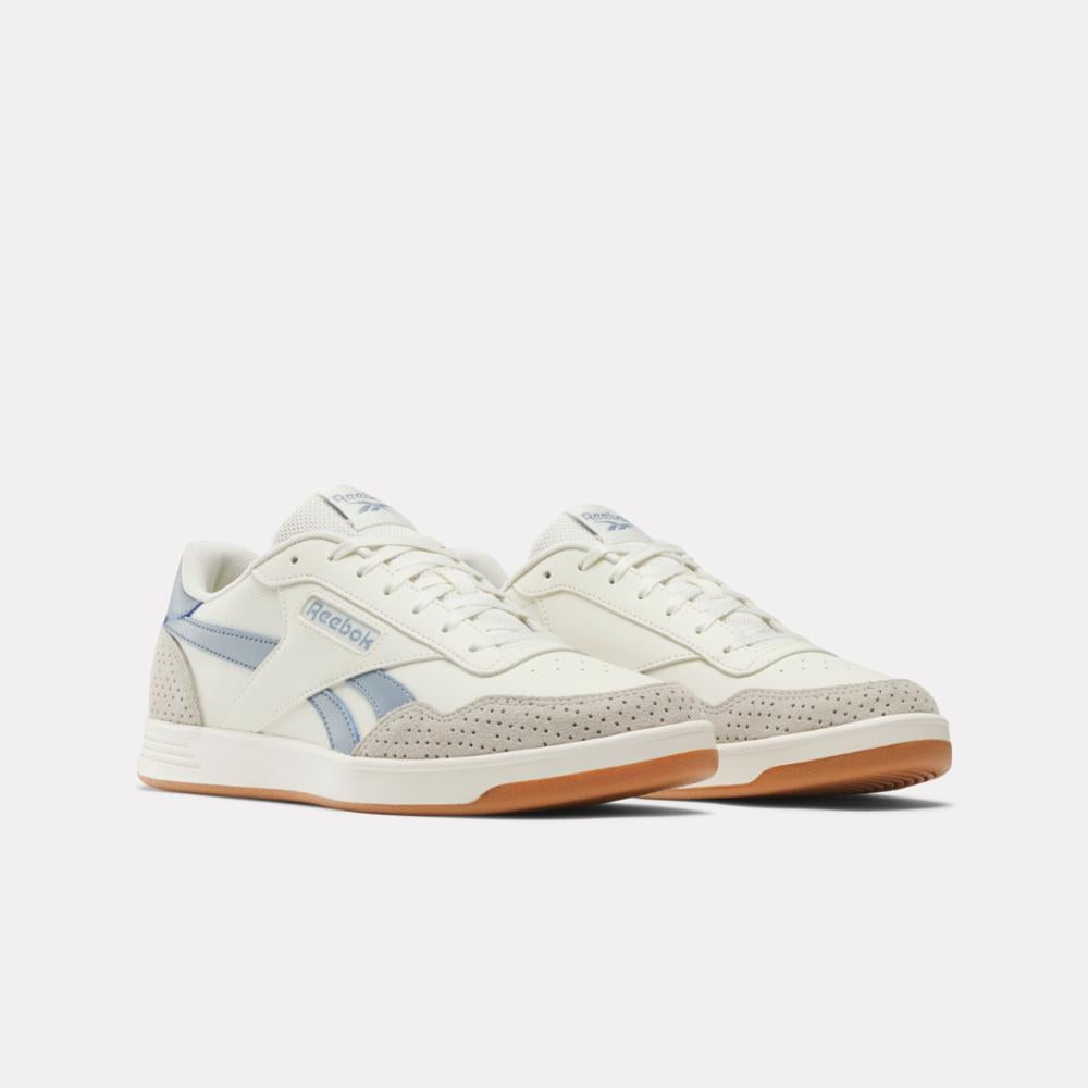 Reebok Footwear Men Reebok Court Advance Shoes CHALK/VINBLU/MOONST