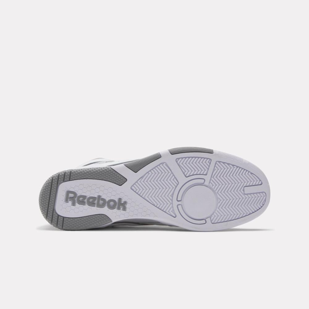 Reebok Footwear Men BB 4000 II Mid Basketball Shoes FTWWHT/PUGRY2/PUGRY5
