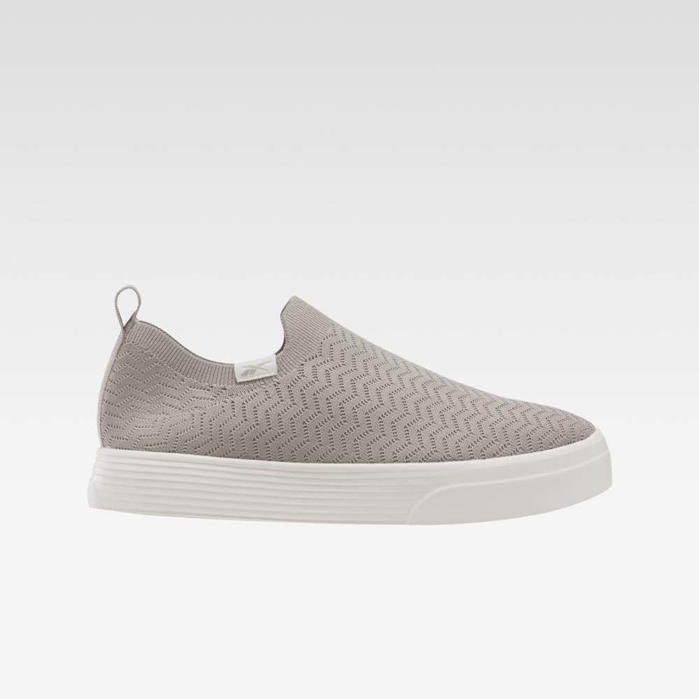 Grey slip on shoes online