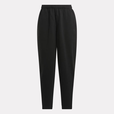 Reebok Apparel Women Lux Fleece Sweatpants BLACK