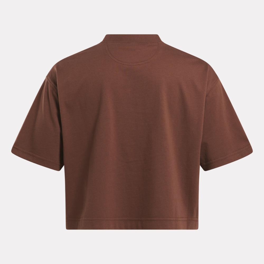 Redbat Classics Women's Brown Graphic T-Shirt 