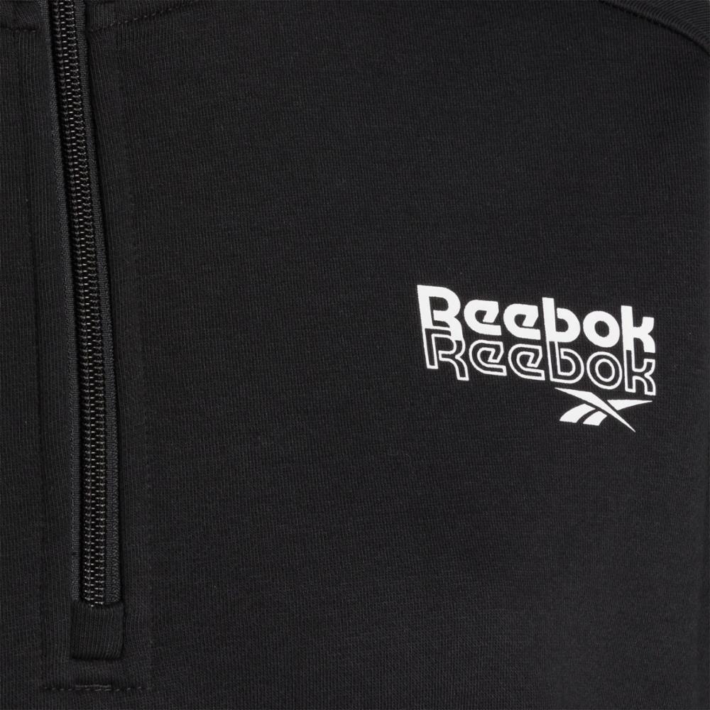 Reebok Apparel Women Reebok Identity Sweatshirt BLACK