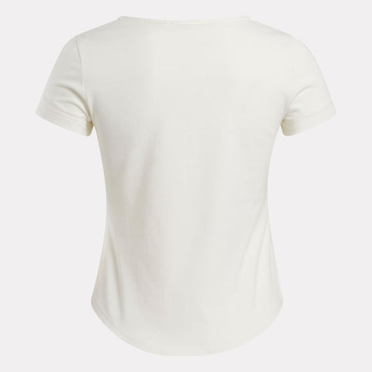 Reebok Apparel Women Classics Wardrobe Essentials T-Shirt CHALK
