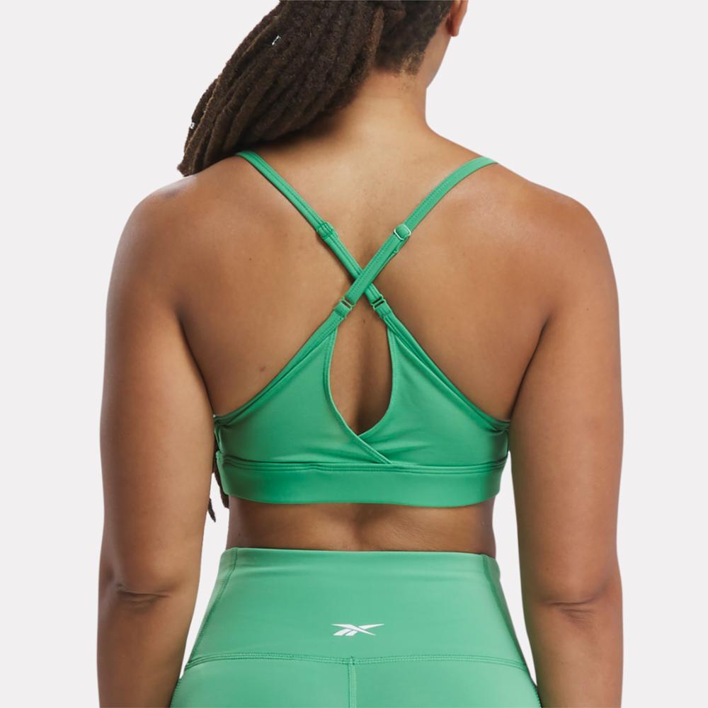 Reebok Apparel Women Lux Strappy Sports Bra SPOGRE