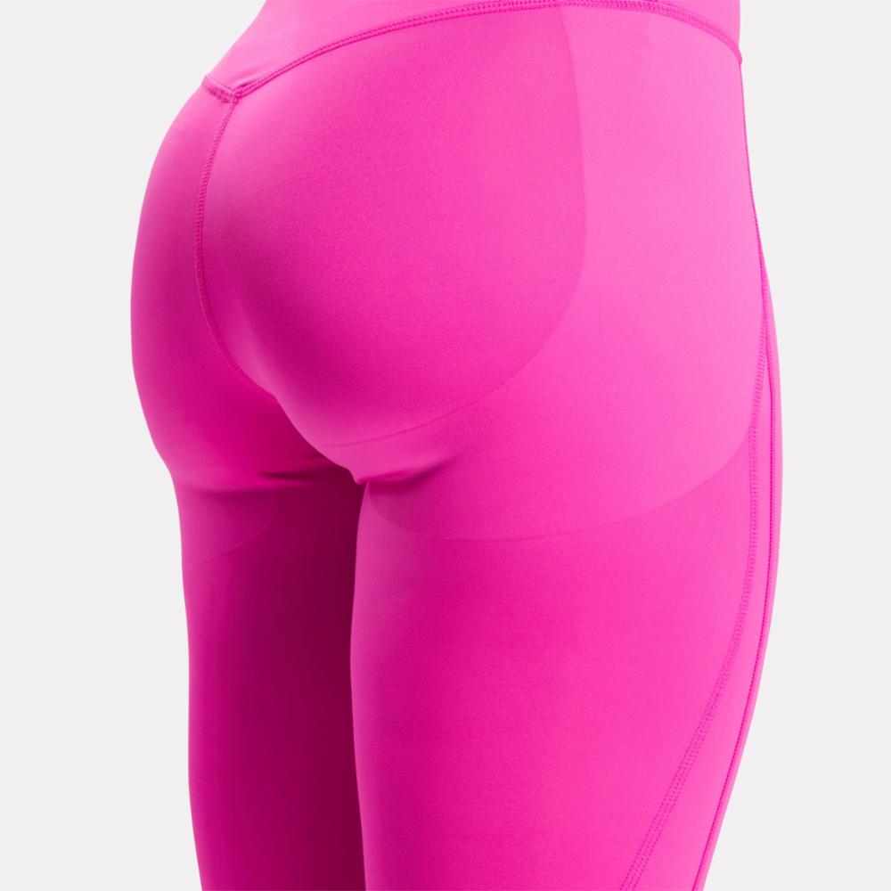 Ultra Radiant Pink Shiny Legging – LUXEVEL