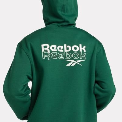 Reebok Apparel Men Reebok Identity Brand Proud Hoodie DRKGRN
