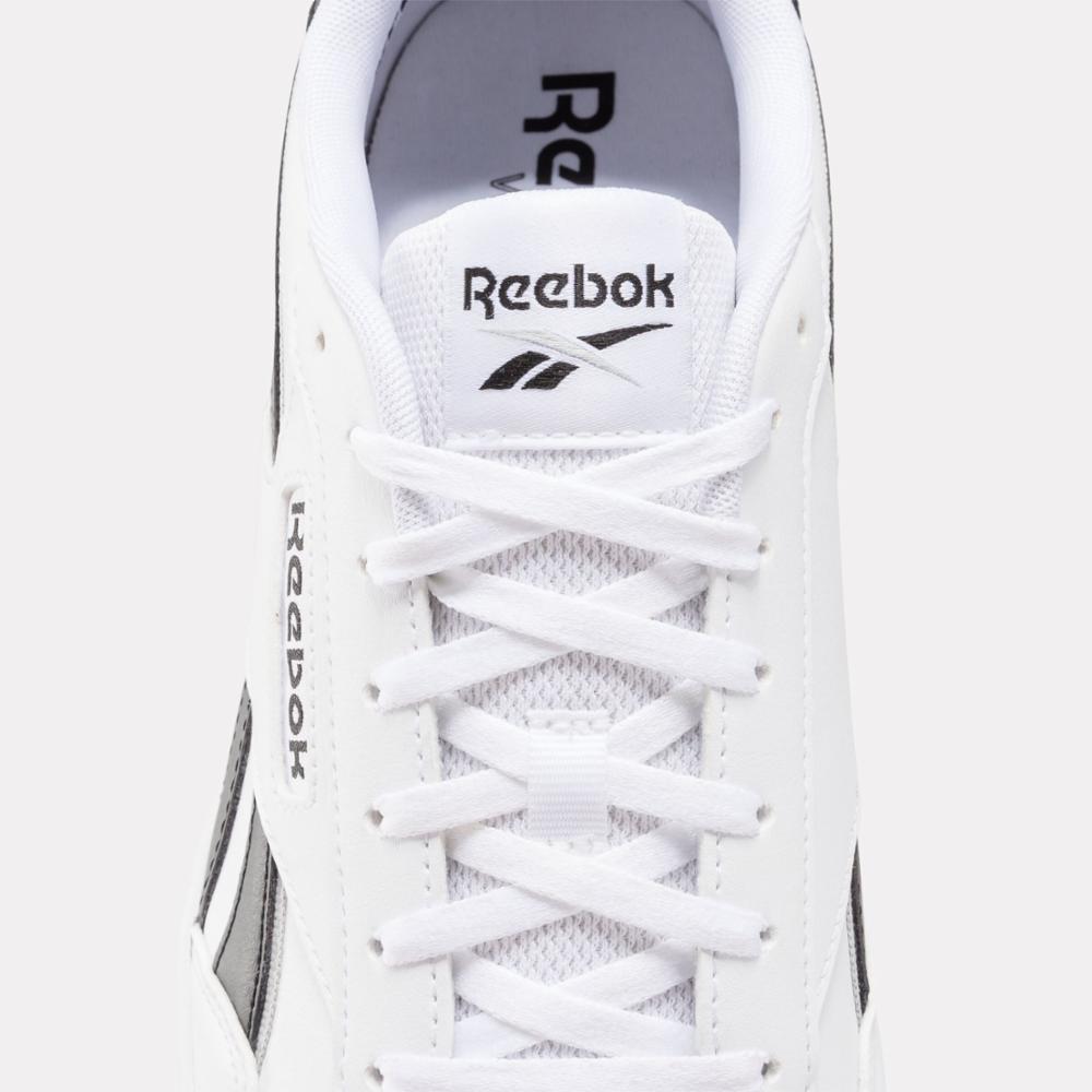 Reebok Footwear Men Court Advance Vegan Shoes FTW WHT/CORE BLK/P GREY 3