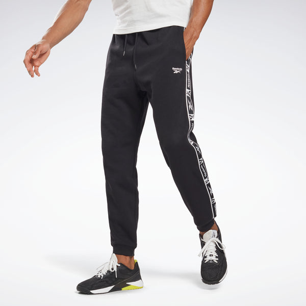 Reebok Apparel Men Training Essentials Tape Joggers Black