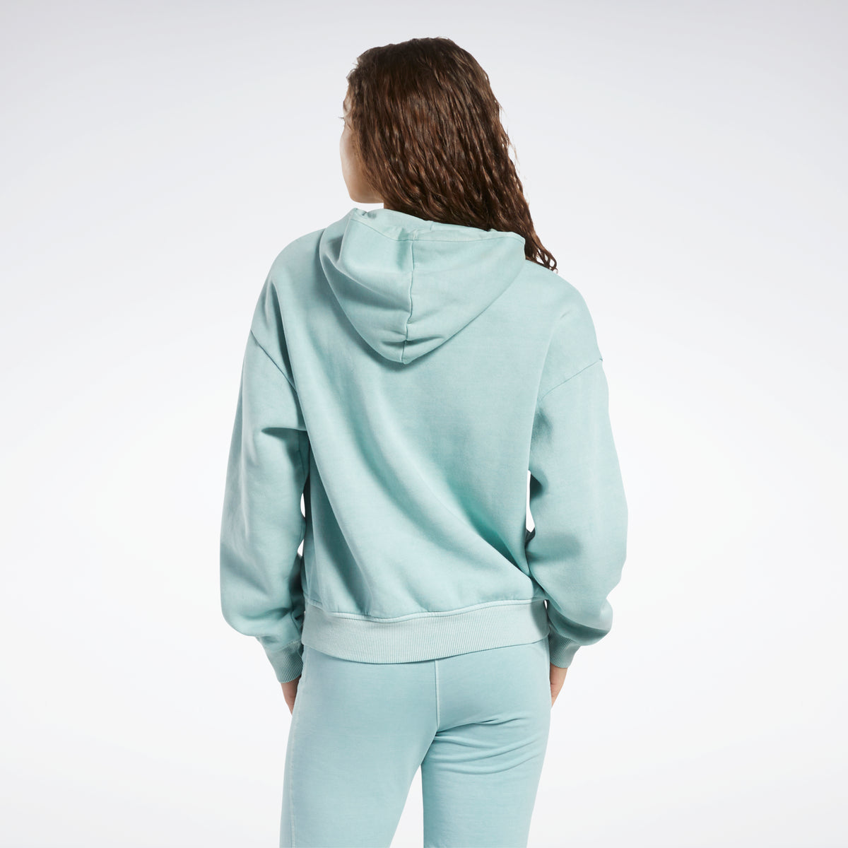 Reebok Apparel Women Classics Natural Dye Fleece Hoodie Seagry – Reebok  Canada