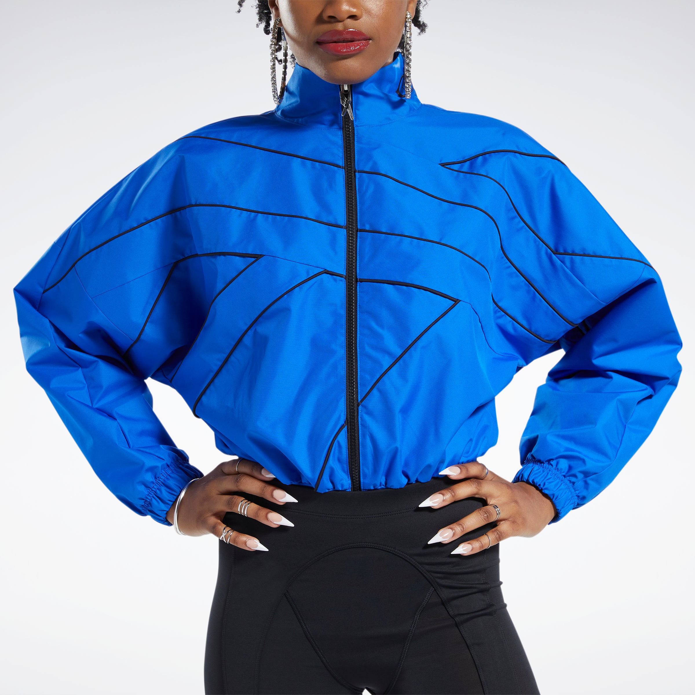 Cardi b 2024 reebok jacket