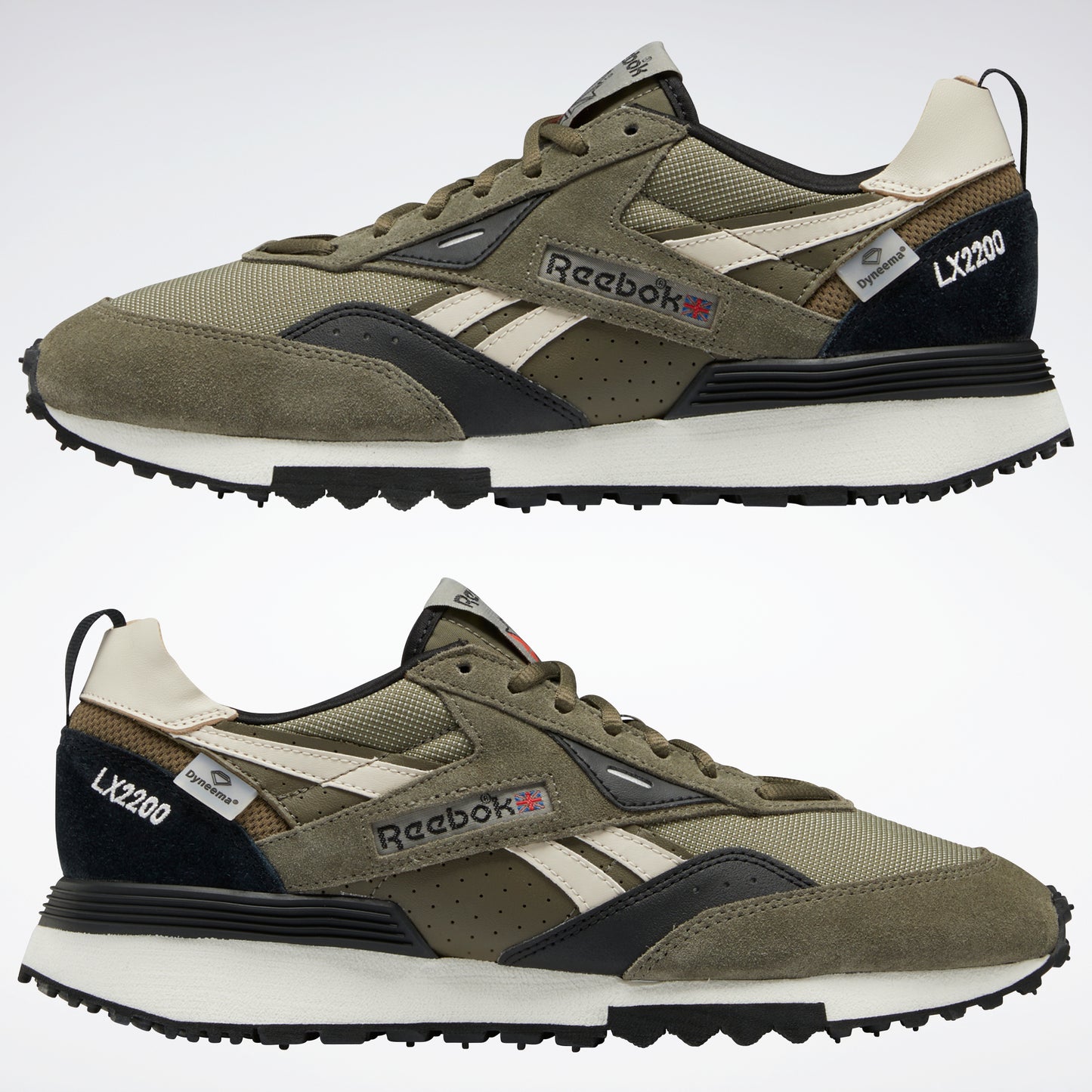 Reebok Footwear Men Lx2200 Shoes Armgrn/Stucco/Cblack