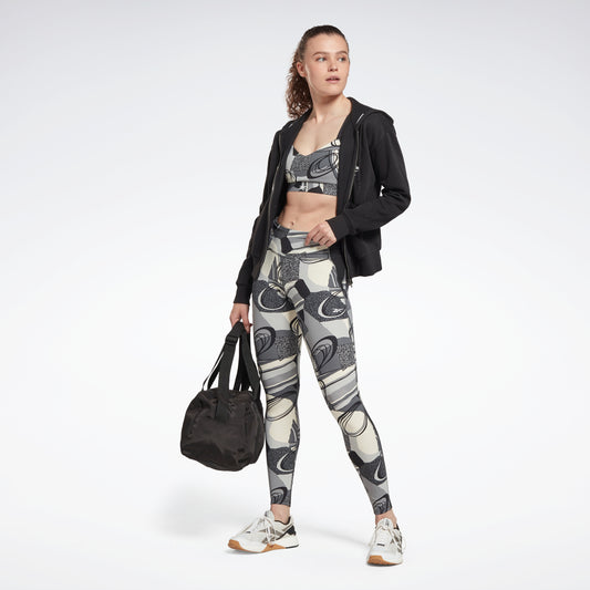 Reebok Apparel Women Lux Perform Leggings noir