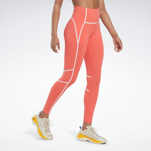 Reebok colour block tights Clearance
