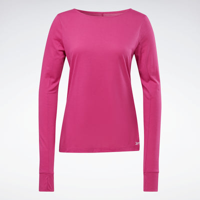 Reebok REEBOK Womens Pink Moisture Wicking Breathable Short Sleeve Crew  Neck Active Wear T-Shirt XL
