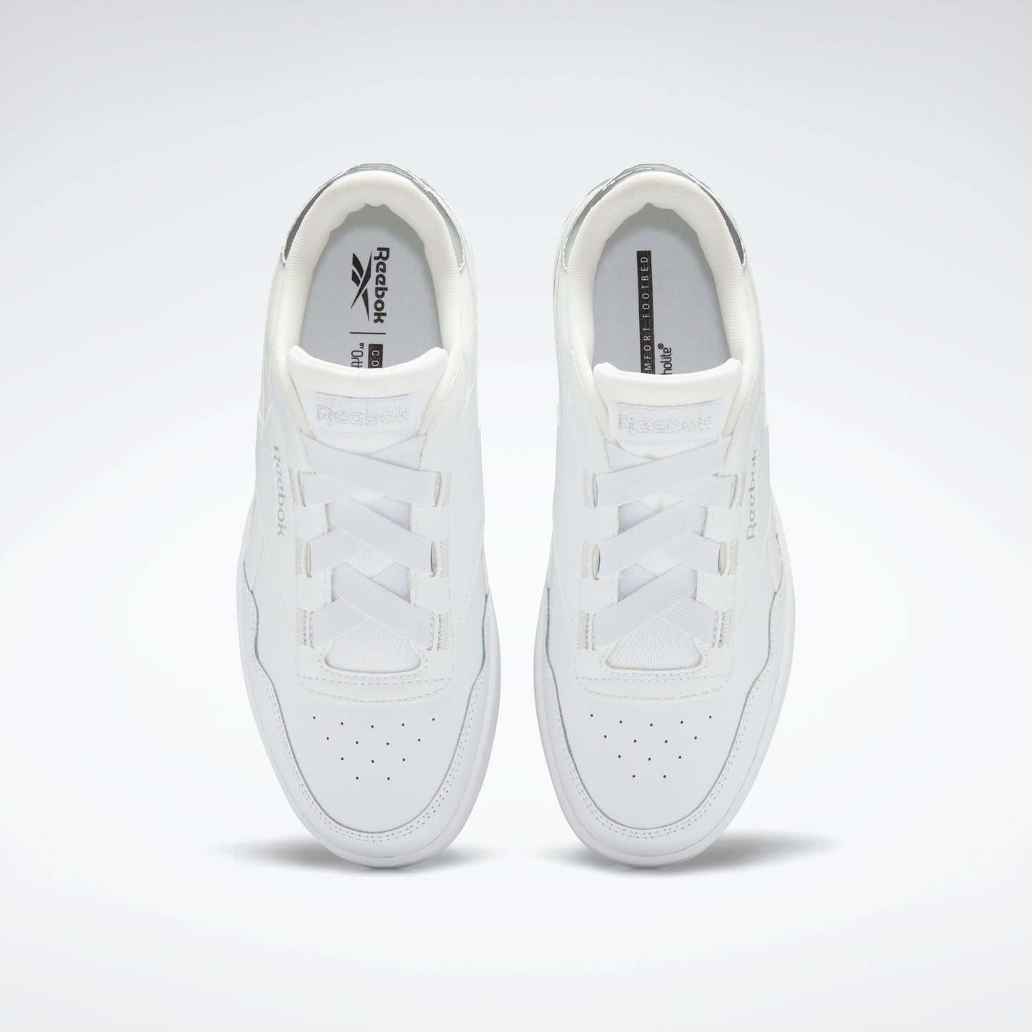 Chaussures Reebok Footwear Femmes Reebok Royal Techque T Elastic Chaussures Blanc/Métal Argenté/Blanc