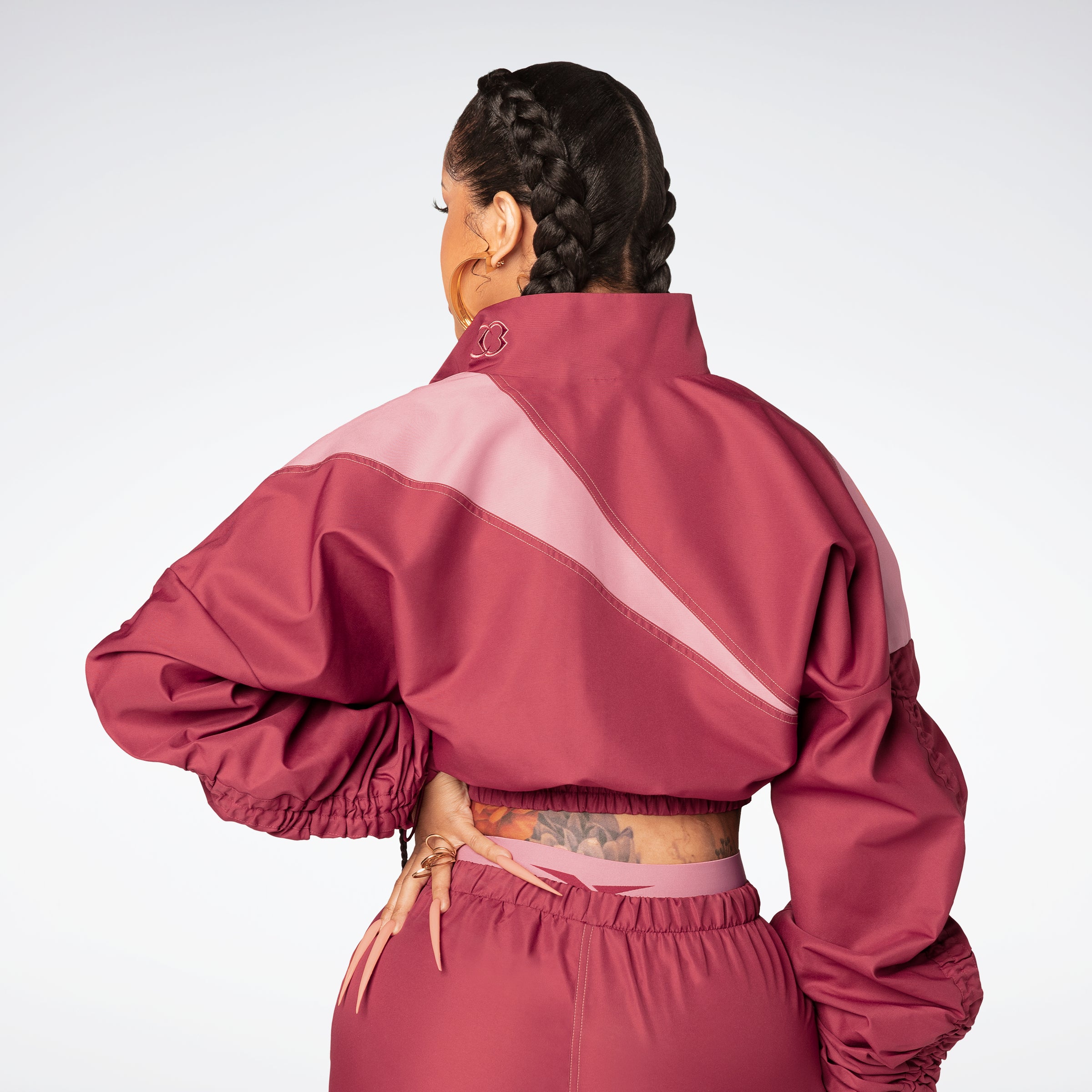 Cardi b 2024 reebok jacket