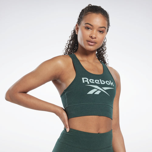 New With Tags Reebok Women's Small Green Racerback Sports Bra