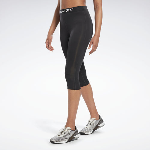 Athletic Tights Reebok Workout Capris Reebok Apparel Women Workout