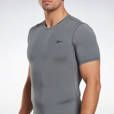 Reebok Apparel Men Workout Ready Compression T-Shirt Cdgry6