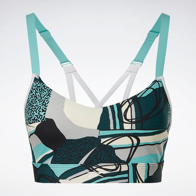 Reebok Apparel Femme Lux Perform Graphic Strappy Bra Seclte