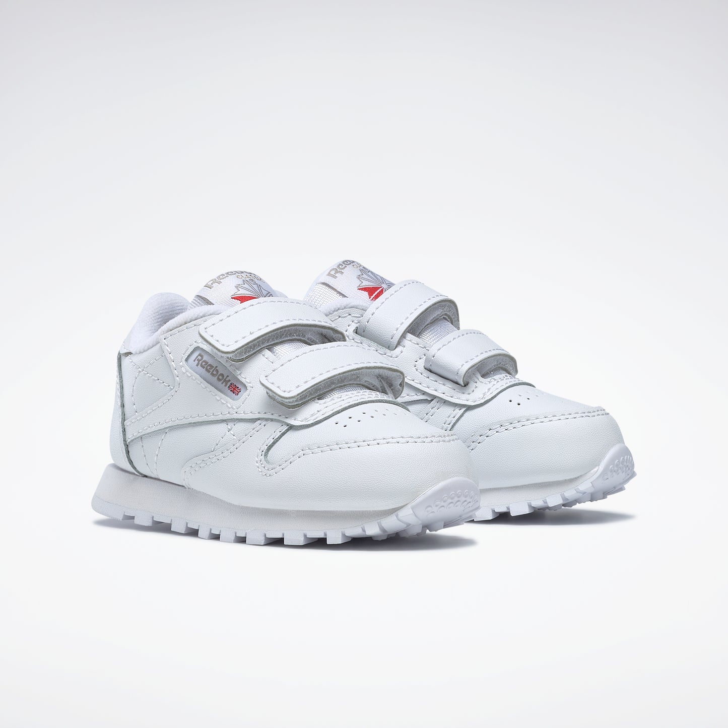 Reebok Footwear Kids Classic Leather Shoes Infant White/Carbon/Vecblu