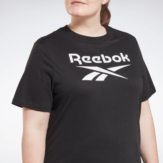 Reebok Apparel Women Reebok Identity T-Shirt (Plus Size) Black