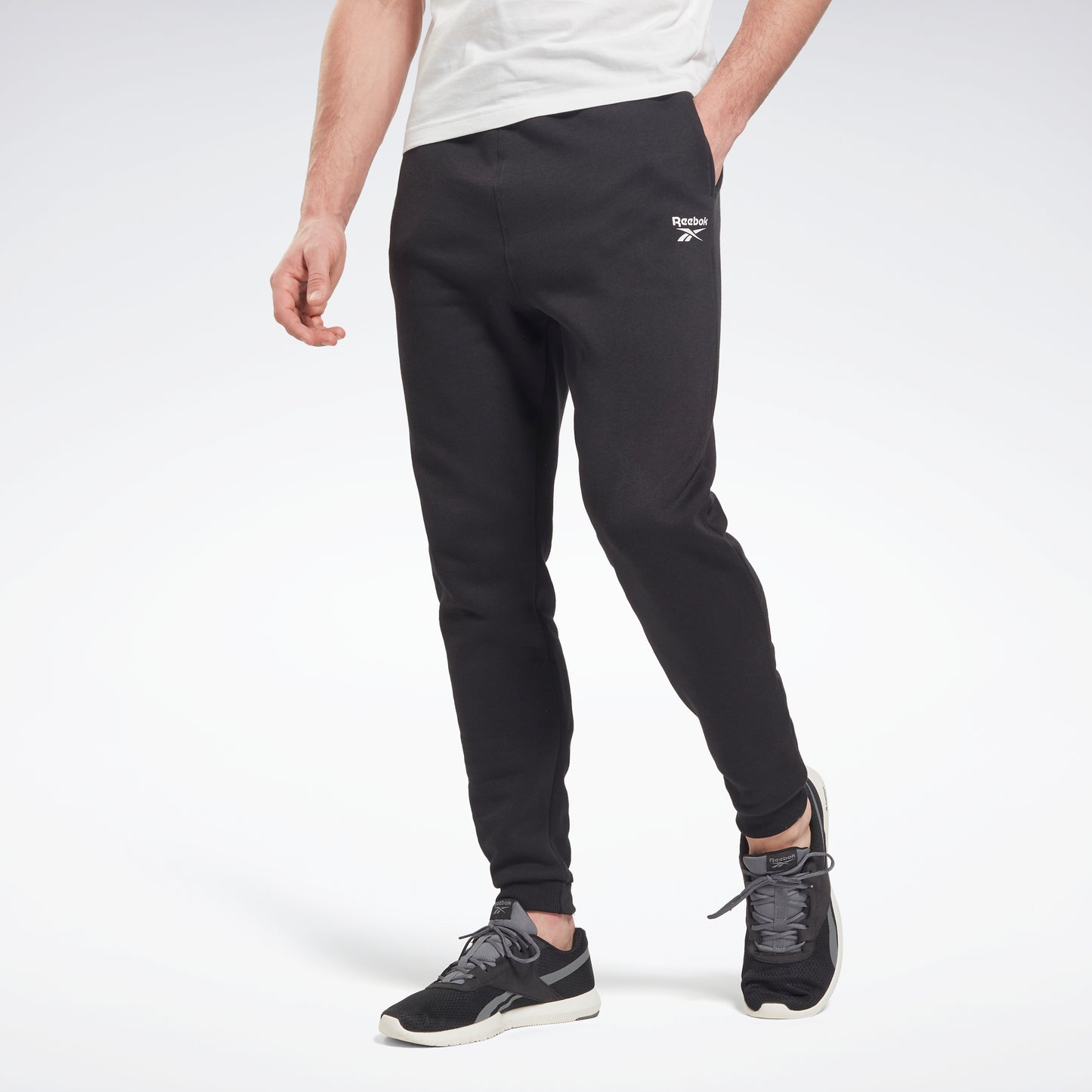 Reebok Apparel Men Reebok Identity Fleece Jogger Black