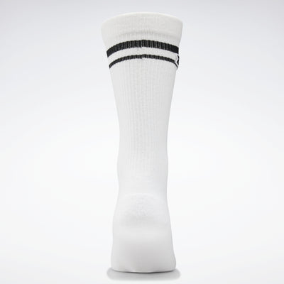 Reebok Apparel Men Classics Tailored Socks White
