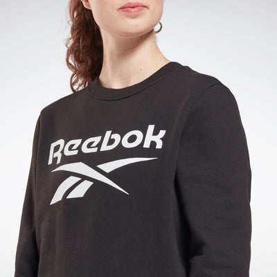 Reebok classic sweatshirt womens black Clearance