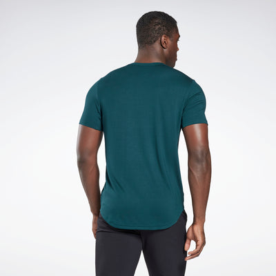 Reebok Apparel Men Activchill+Dreamblend T-Shirt Forest Green